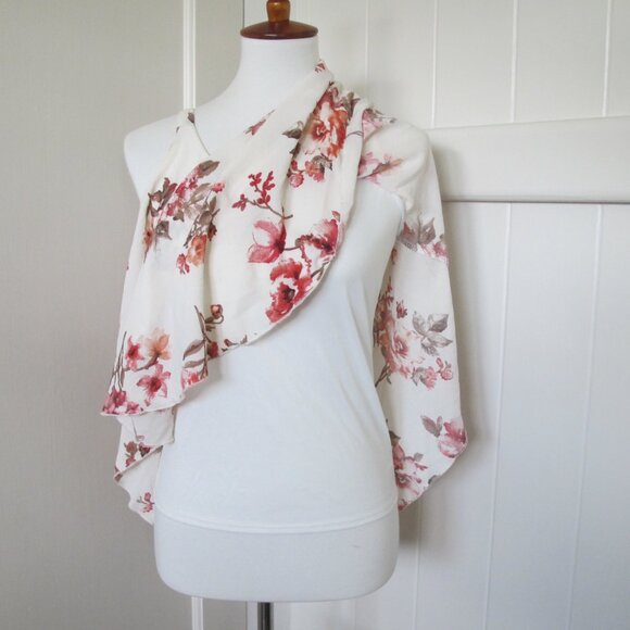 i Heart JW | Flower Flowy Crop Boho Color Top - Picture 6 of 10